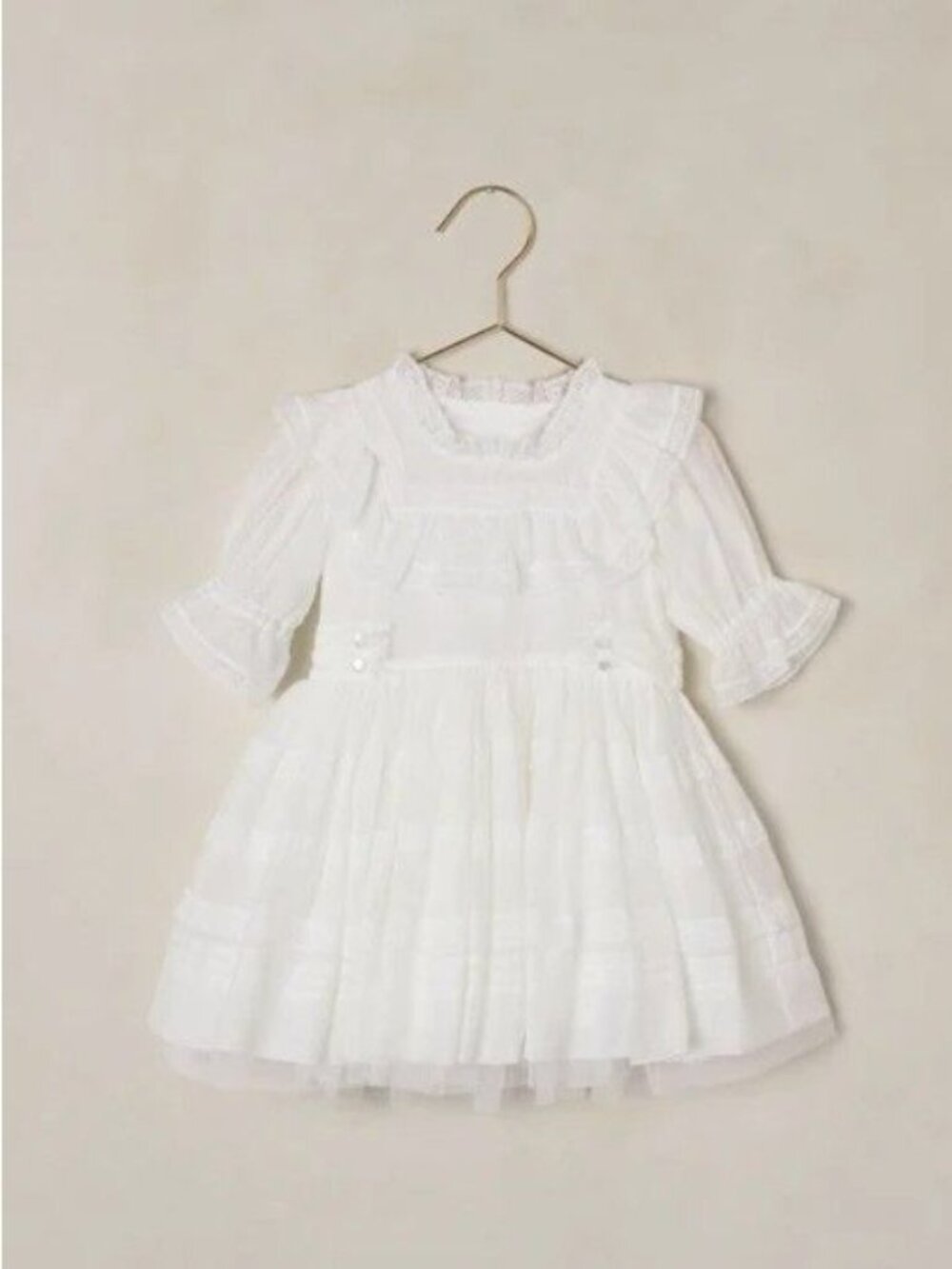 Noralee Kit Dress White Size 4 NWT Party Special Occasion Wedding Flower Girl